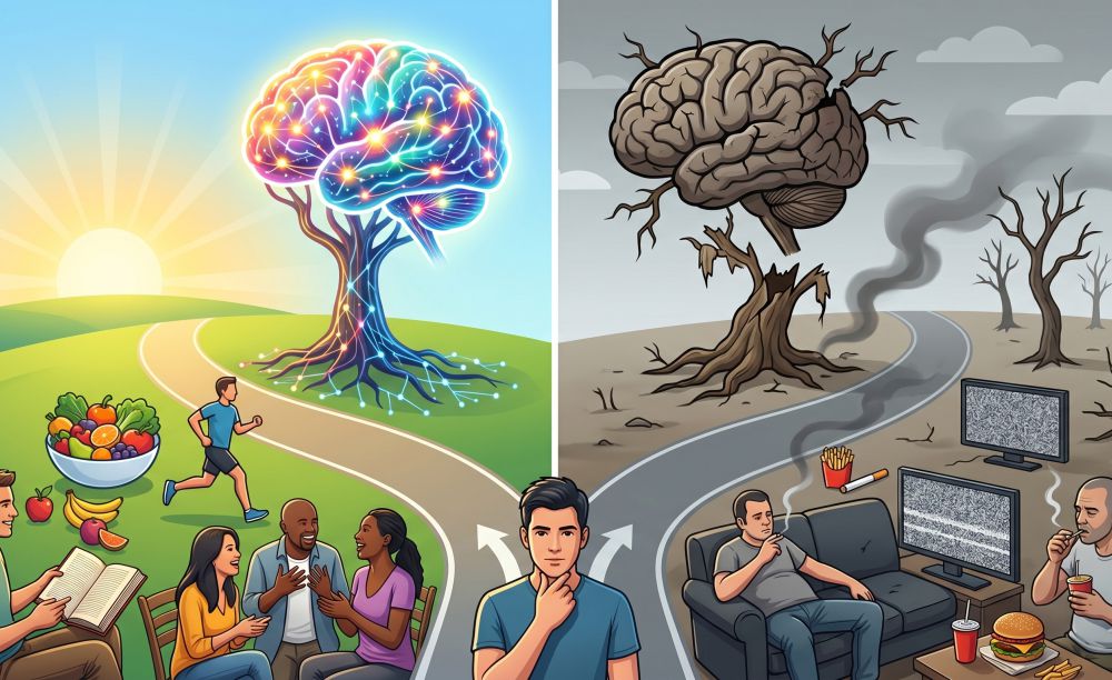 Alzheimer não começa na velhice. Começa no estilo de vida